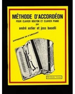Méthode accordéon BASELLI jaune 